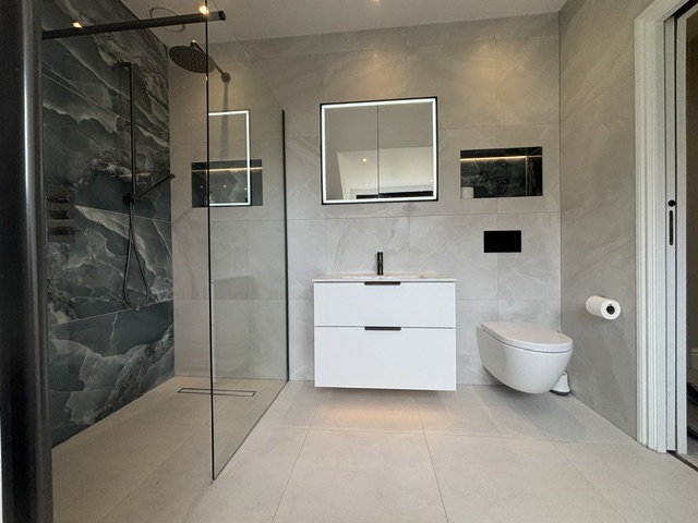 sink and mirror