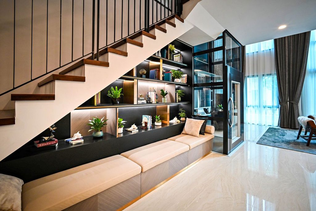 under stairs storage